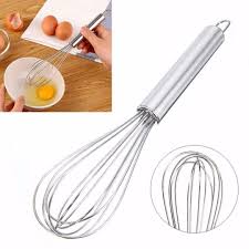 MANUAL STAINLESS STEEL EGG BEATER (MEDIUM)