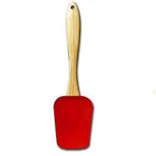 SPATULA WITH WOODEN HANDLE