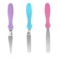 CAKE  ICING ANGLED & PALETTE KNIFES 3PCS SET