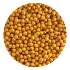 GOLDEN PEARLS ( BALL SHAPE ) 100 GRAM PACK